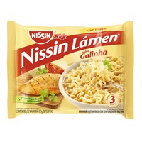 Macarrão Instantâneo NISSIN Lámen de Galinha Caipira 85g